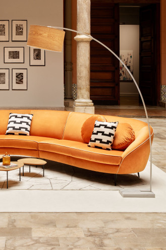 SOFA CURVI CON CHAISLONGUE...