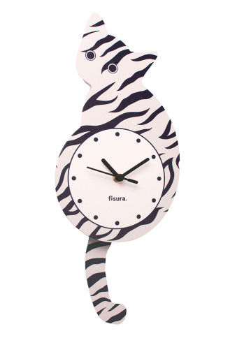 RELOJ DE PARED GATO