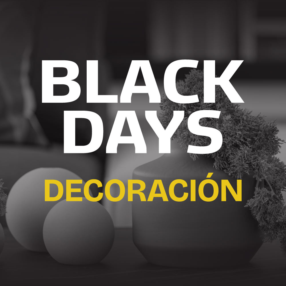 black friday decoración