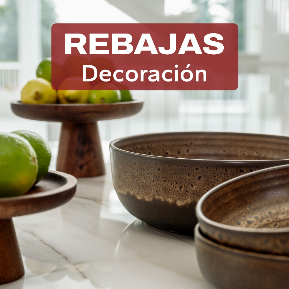 Descuentos y rebajas en decoración